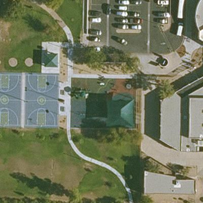 Aerial view of Michelle Brooks-Totress Park