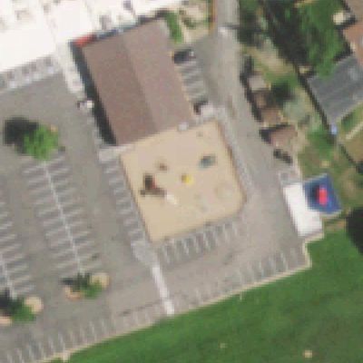 Aerial photo of Midway Park