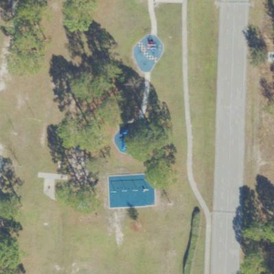 Aerial photo of Mike Kirby Park