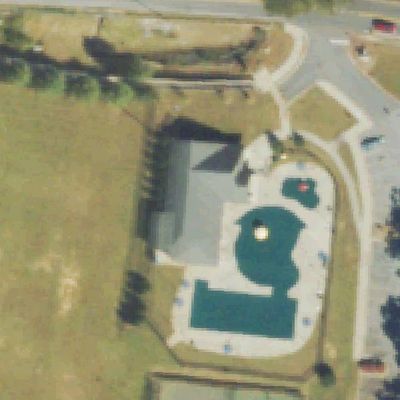 Aerial view of Milam Park