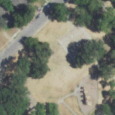 Aerial view of Mildred Dunn Park