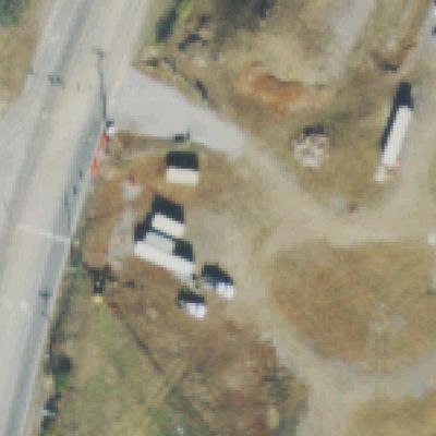 Aerial photo of Mill Ridge Park