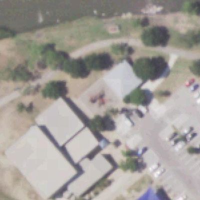 Aerial photo of Miller's Pond Community Center