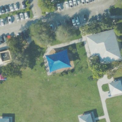 Aerial view of Millers Pond Park