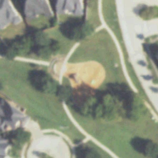 Aerial photo of Millwood Neighborhood Park