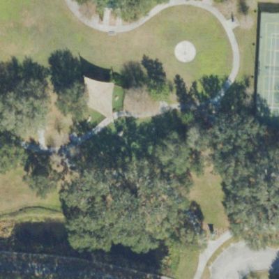 Aerial photo of Minnehaha Park