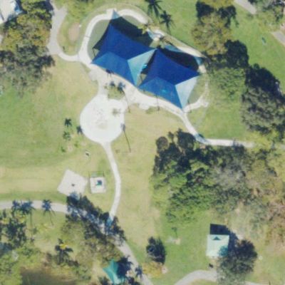 Aerial view of Miracle Playground