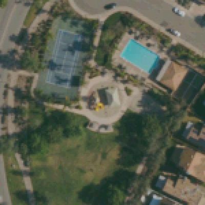 Aerial view of Mission Creek Park