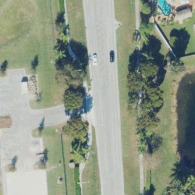 Aerial view of Monarch Lakes Park