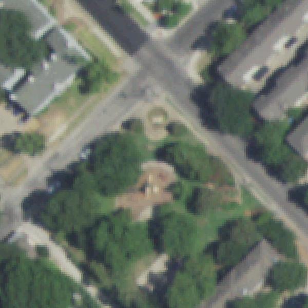 Aerial view of Monarch Park