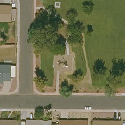 Aerial view of Mondo Park
