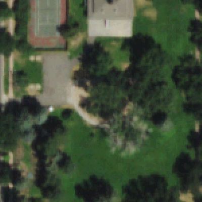 Aerial photo of Montclair Park