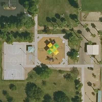 Aerial view of Monterey Park