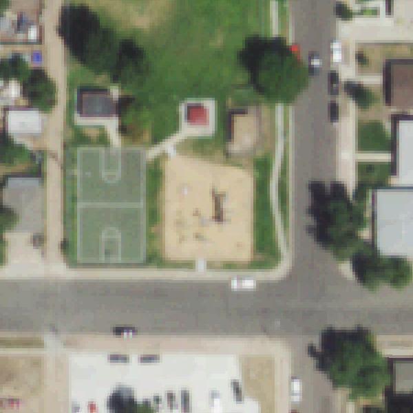 Aerial photo of Montoya Park