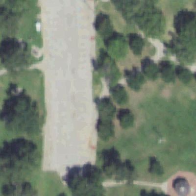 Aerial photo of Moody Park