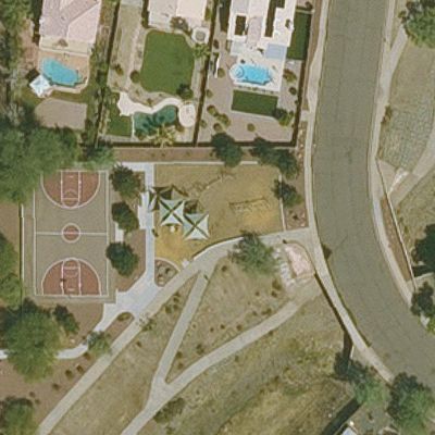 Aerial view of Moonlight Mini Park