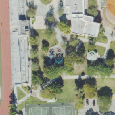 Aerial view of Moore Park