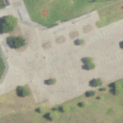 Aerial view of Moore Road Park