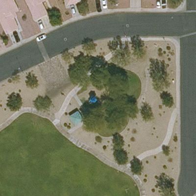 Aerial view of Moreno Park