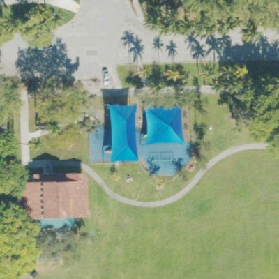 Aerial view of Morningside Park