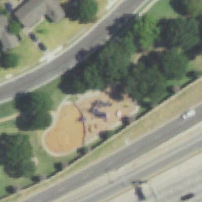 Aerial view of Morningstar Park