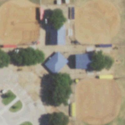 Aerial view of Moseley Park