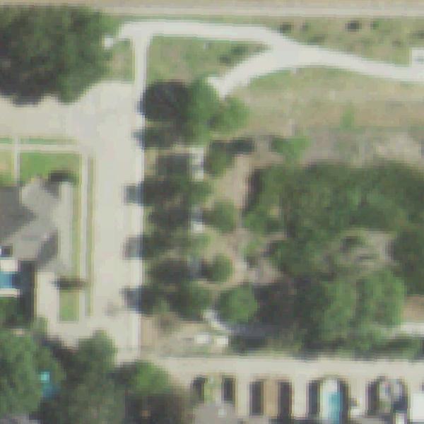 Aerial view of Moss Glen Park