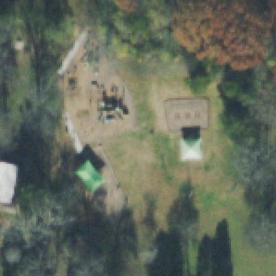 Aerial photo of Moss-Wright Playground
