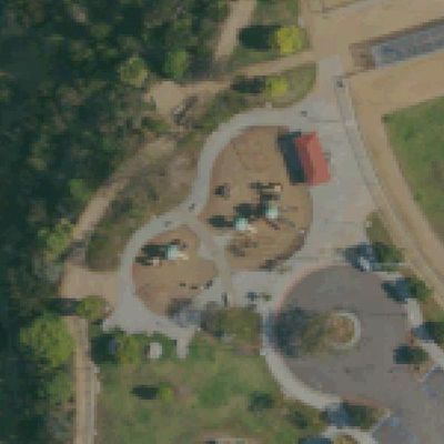 Aerial view of Mount San Miguel Park