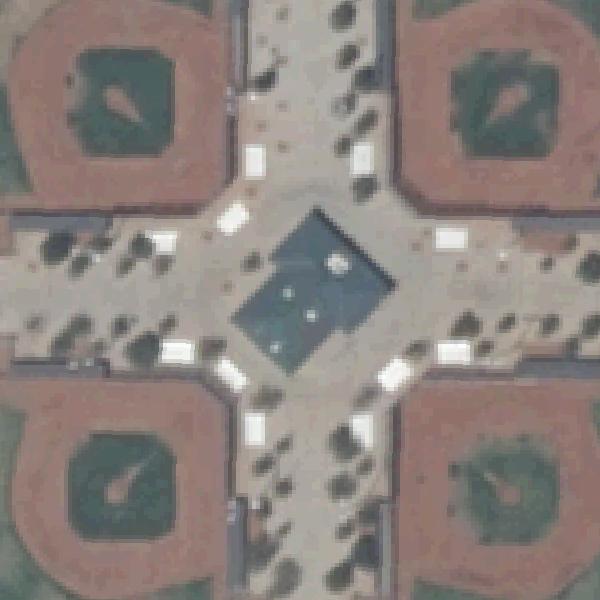 Aerial photo of Mountain Ridge Park