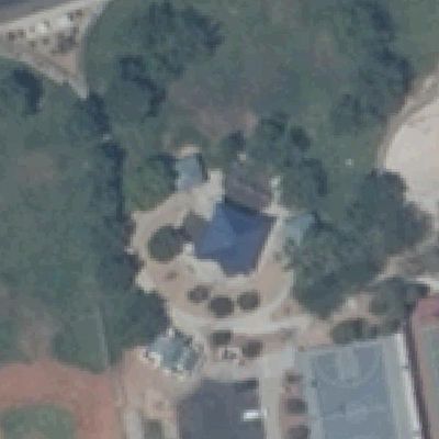 Aerial photo of Mountain View Park