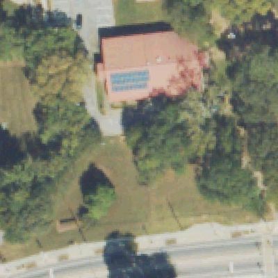 Aerial view of Mozley Park