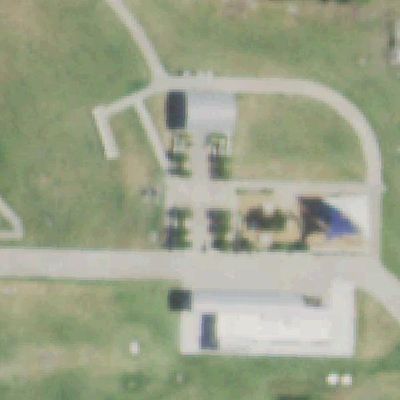 Aerial view of Murphy Splash Pad