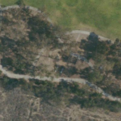 Aerial view of Murray Ridge Park playground