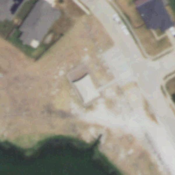 Aerial view of Mustang Creek Park