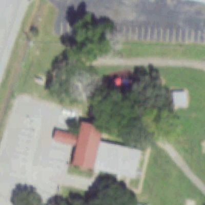Aerial photo of Mustang Park