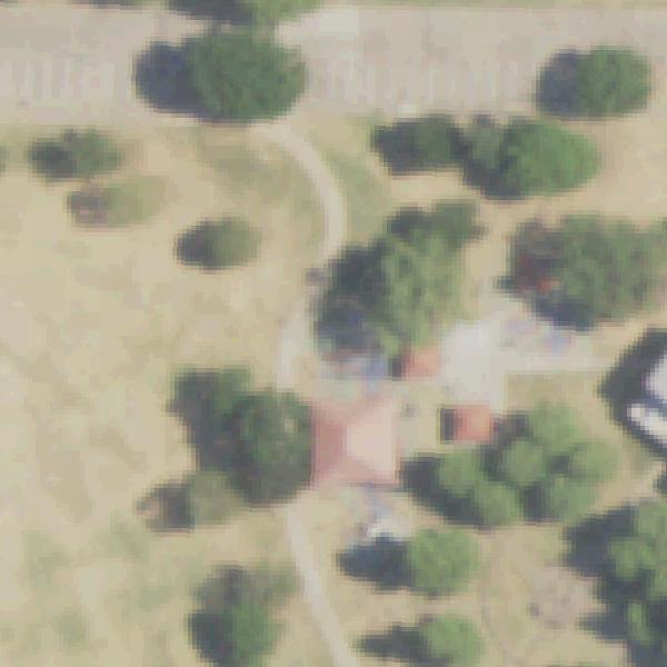 Aerial view of Mustang Park