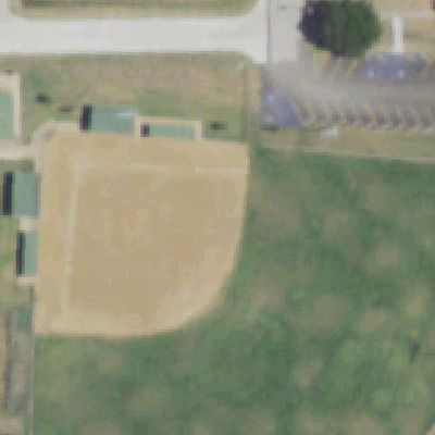 Aerial view of Mutz Park