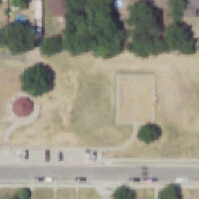 Aerial view of Nance-James Park