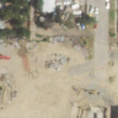 Aerial photo of Nature Playground at 39th Ave Greenway