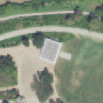 Aerial photo of Nau Family Pavilion