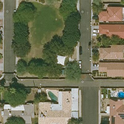 Aerial view of Neighborhood park