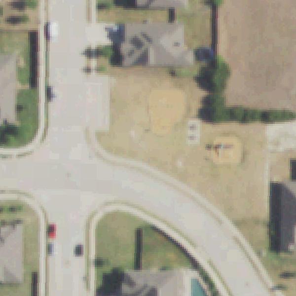 Aerial view of Neighborhood Playground