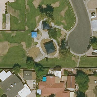 Aerial view of New World Park