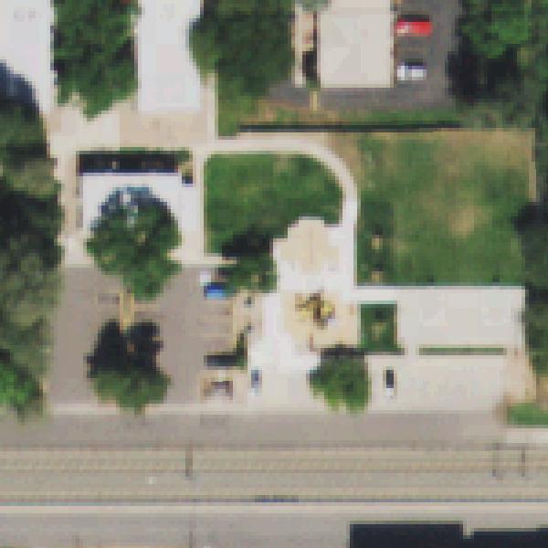 Aerial photo of Newland Square Park