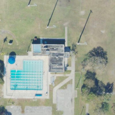Aerial view of Norman and Jean Reach Park