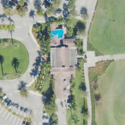Aerial view of Normandy Shores Park