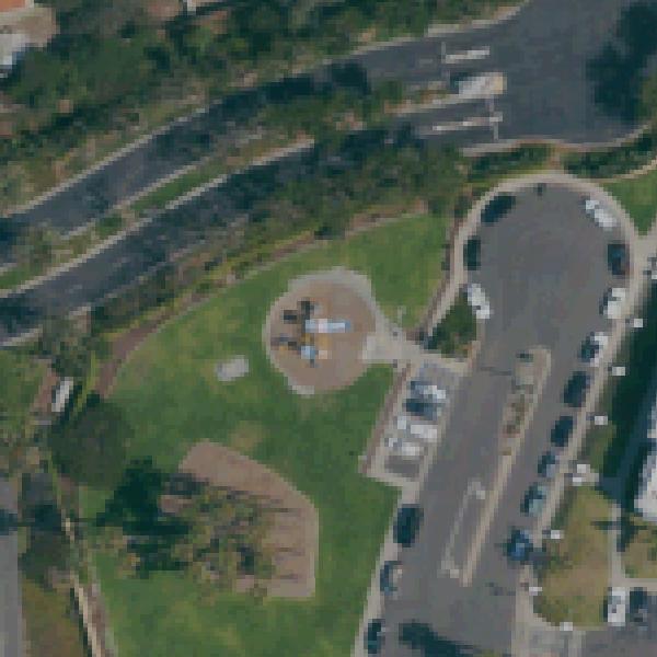 Aerial view of North Cays Park