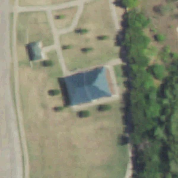 Aerial view of North Elerson Park