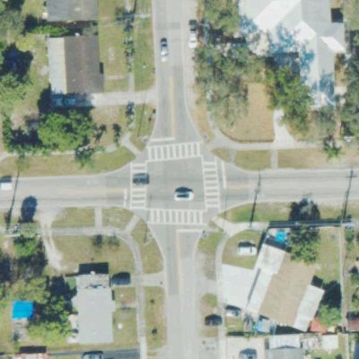 Aerial view of North Glade Park